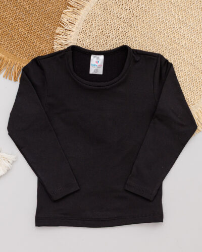 Camiseta Térmica Longa Preto