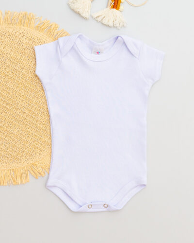 Body Suedine Curto Branco