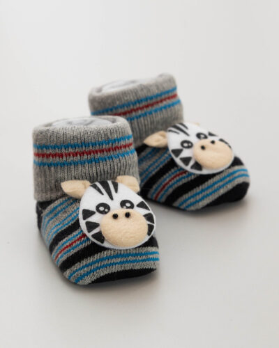 Meia Fun Socks Bebê Zebra Listra