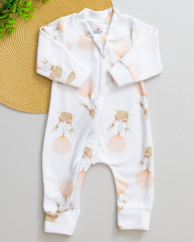 Macacão Bebê Soft Estampado Balão Encantado