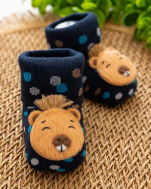 Meia Fun Socks Bebê Capivara