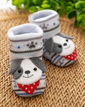 Meia Fun Socks Bebê Cachorrinho